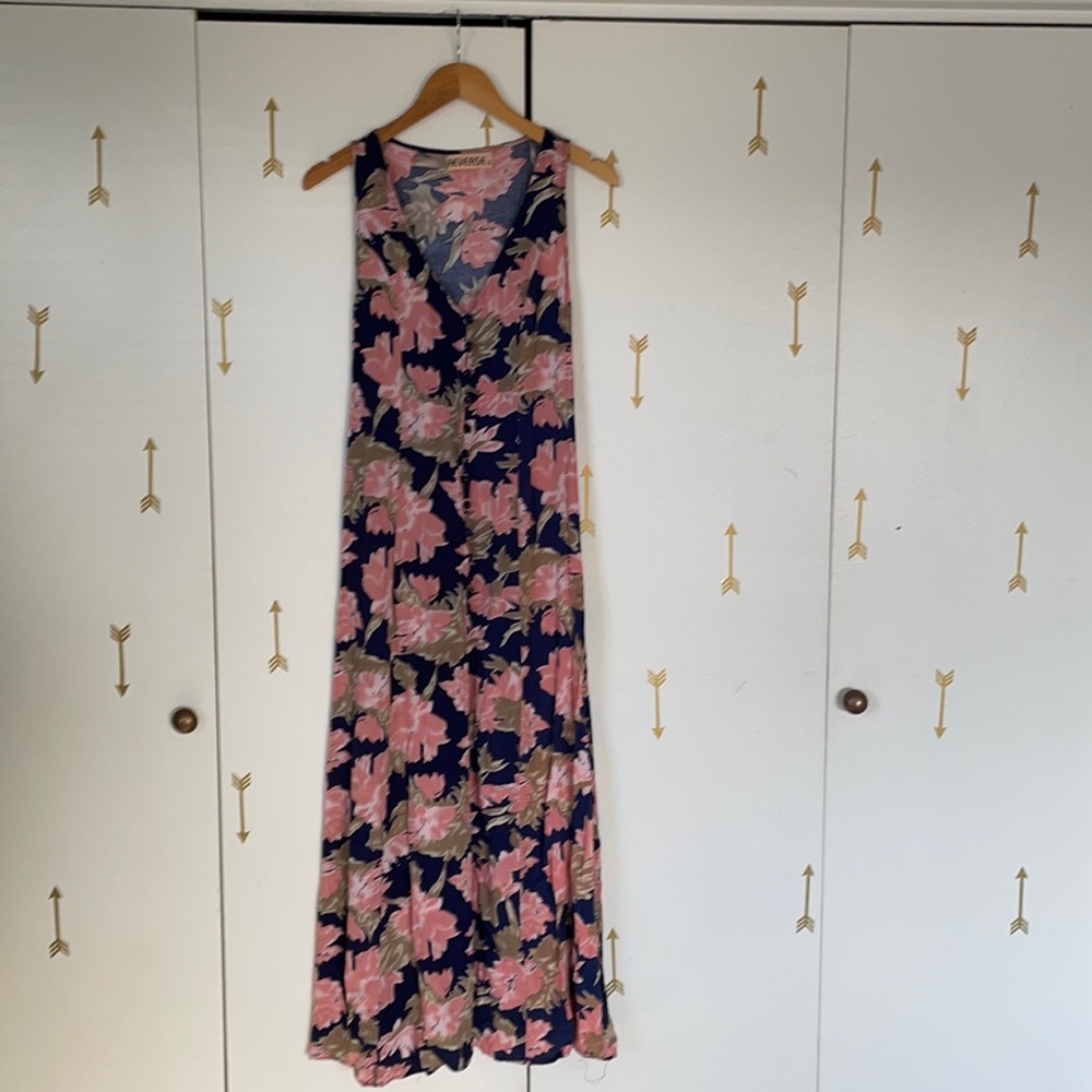 Floral maxi dress